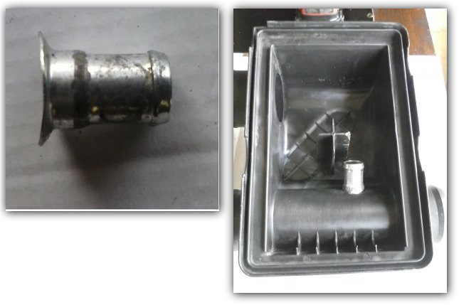 Turbo Dodge Air Cleaner Housing Integrated Blow Off Valve